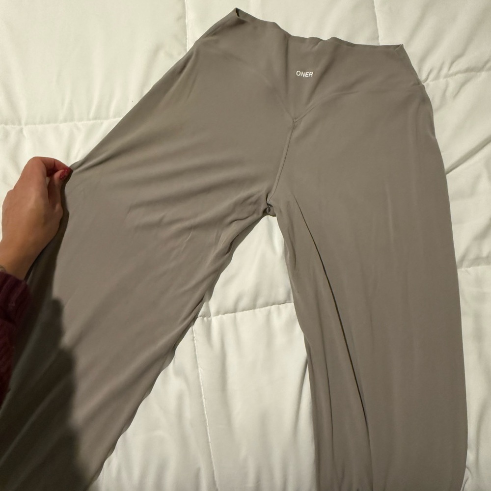 Oner Active Taupe Straight Leg Pants